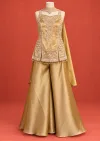 Kanjivaram By Aurraa Premium Silk Beads Work Indo Western 